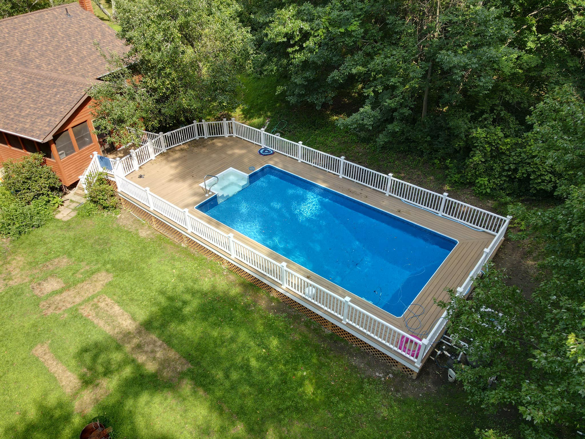 Finished custom deck