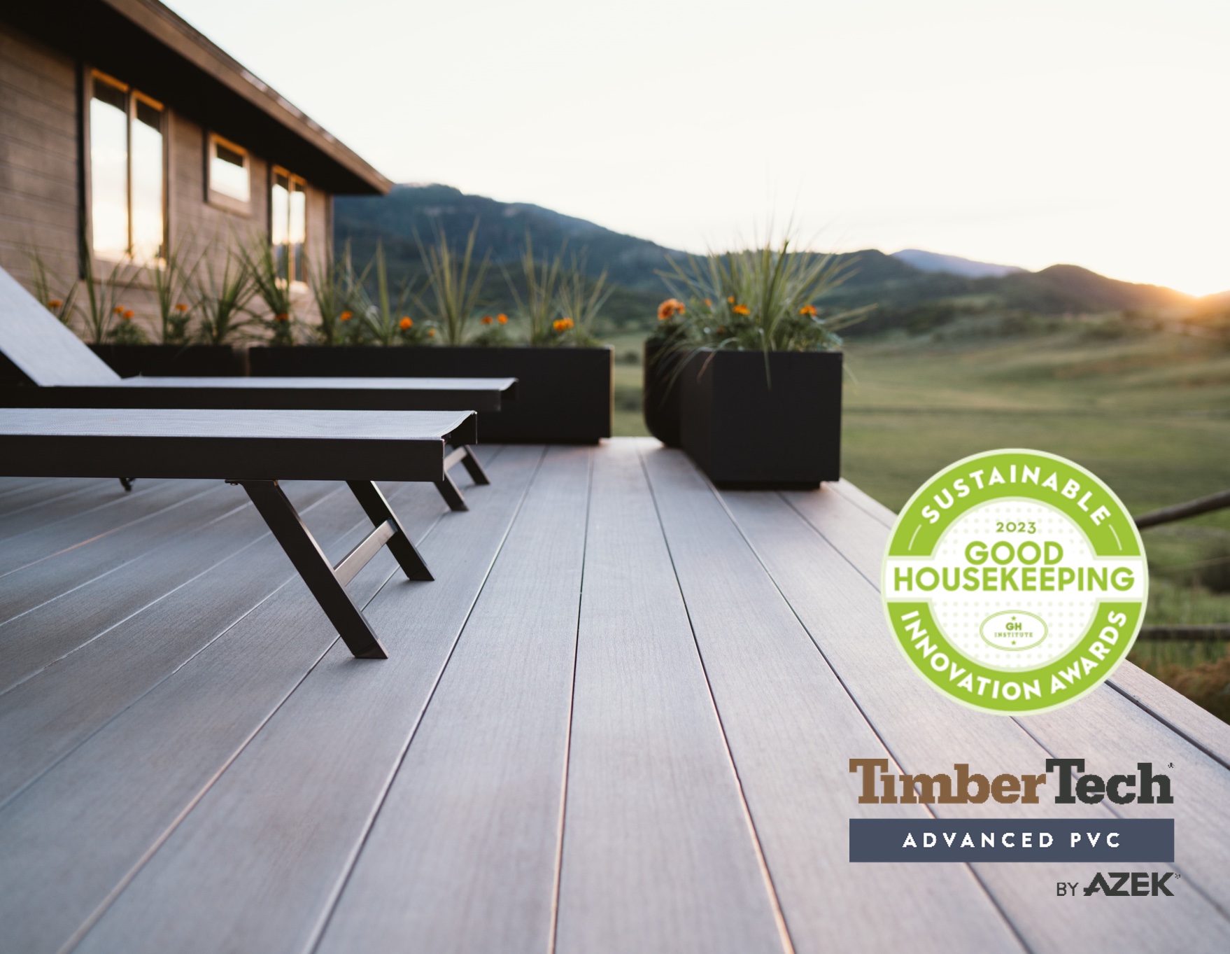 Finished composite deck